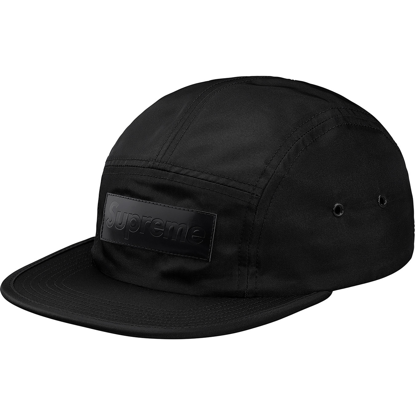 Patent Leather Patch Camp Cap view 3